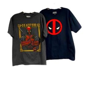 DeadPool Men’s T-Shirts (2 both large)